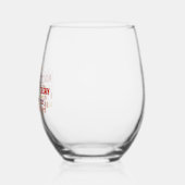 Canada Cities Word Art Weinglas Ohne Stiel (Links)