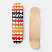 CANADA COLORS MAPLE BY MASANSER PIXELAT SKATEBOARD (Vorderseite)
