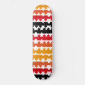 CANADA COLORS MAPLE BY MASANSER PIXELAT SKATEBOARD (Vorderseite)