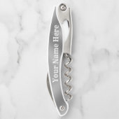 Canada Corkschraube Custom Canada Bottle Opener Kellnermesser (Rückseite)