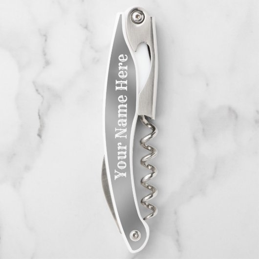 Canada Corkschraube Custom Canada Bottle Opener Kellnermesser (Rückseite)