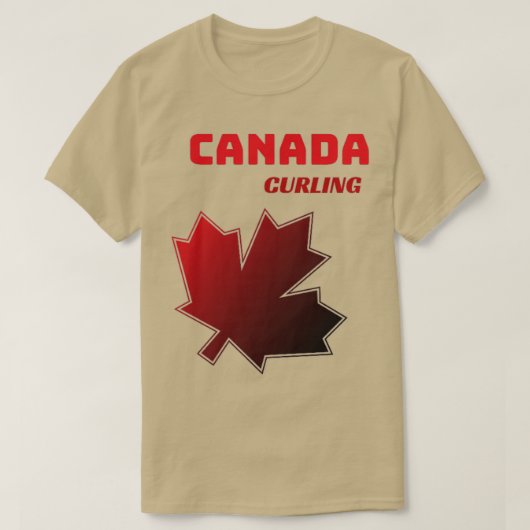 Canada Curling 24 T-Shirt (Design vorne)