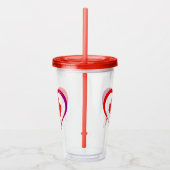 Canada Day Acrylic Tumbler Acryltrinkbecher (Rechts)