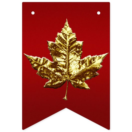 Canada Day Banners Canada Team Decorations Wimpelkette (Zweite Fahne)
