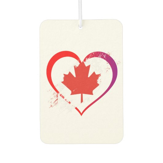 Canada Day Car Freshener Autolufterfrischer (Vorderseite)