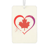 Canada Day Car Freshener Autolufterfrischer (Rückseite)