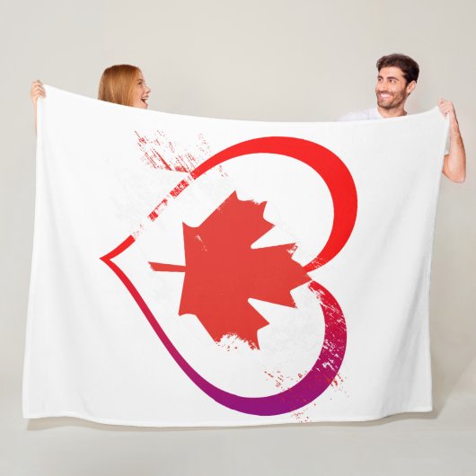 Canada Day Fleece Blanket (Beispiel)