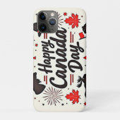 Canada Day Fun Vibes Case-Mate iPhone Hülle (Rückseite)