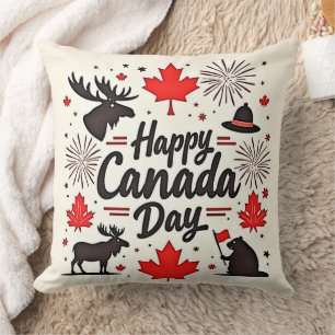 Canada Day Fun Vibes Kissen
