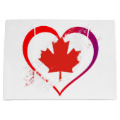 Canada Day Gift Bags Große Geschenktüte (Vorderseite)