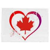 Canada Day Gift Bags Große Geschenktüte (Rückseite)