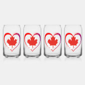 Canada Day Glasses Dosenglas (Hinten)
