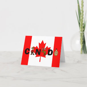 Canada Day Graphics Card Karte