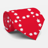 Canada Day Herren Nacken Krawatte (Gerollt)