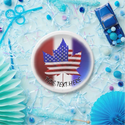 Canada Day & July 4. Tellers Custom Paper Teller (Party)