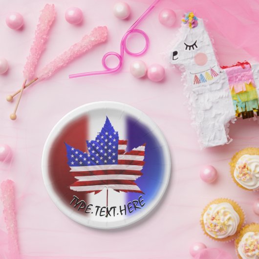 Canada Day & July 4. Tellers Custom Paper Teller (Party)