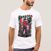 Canada Day Lumberjack T-Shirt (Vorderseite)