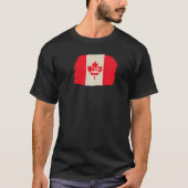 Canada Day maple leaf Flag History T-Shirt (Vorderseite)