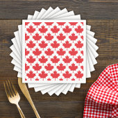 Canada Day Maple Leaf Serviette