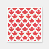 Canada Day Maple Leaf Serviette (Vorderseite)