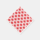 Canada Day Maple Leaf Serviette (Ecke)