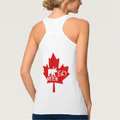 Canada Day Mapleaf beer Eh? Tank top (Rückseite)