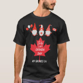 Canada Day My Gnomes EH Maple Leaf Unisex T-Shirt (Vorderseite)