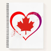 Canada Day Notebook Notizblock (Vorderseite)