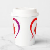 Canada Day Paper Cups Pappbecher (Links)