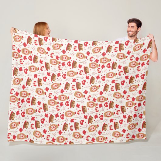 Canada Day Party Fleece Blanket (Beispiel)