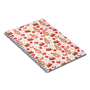 Canada Day Party Foto Notebook Notizblock