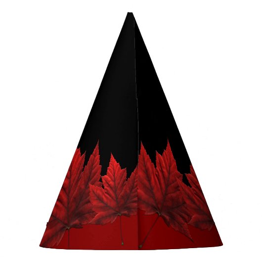 Canada Day Party Hats Personalisiert Souvenir Hats Partyhütchen (Rückseite)