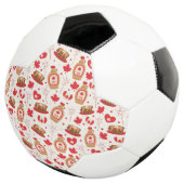 Canada Day Party Soccer Ball (Dreiviertel)