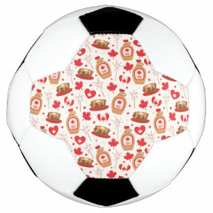 Canada Day Party Soccer Ball