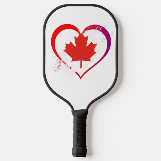 Canada Day Pickleball Racket Schläger (Rückseite)