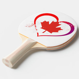Canada Day Ping Pong Paddle Tischtennis Schläger