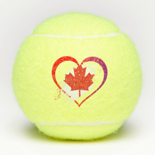 Canada Day Tennis Balls Tennisbälle