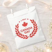 Canada Day Wreath Fevor Bags Geschenktütchen (Ausgeschnitten)