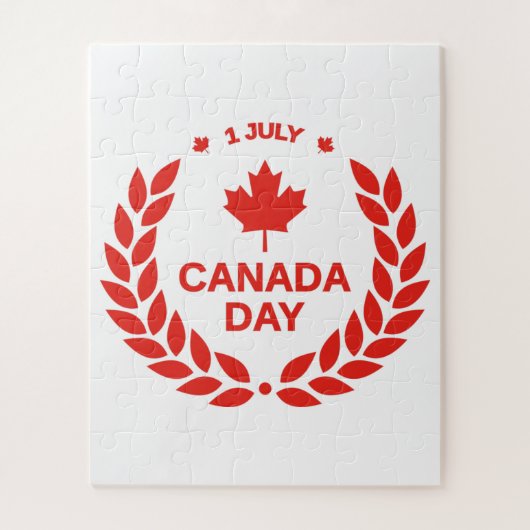 Canada Day Wreath Jigsaw Puzzle (Vertikal)