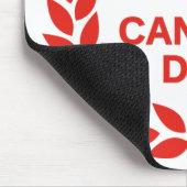 Canada Day Wreath Mousepad (Ecke)