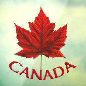 Canada Decal Canada Maple Leaf Window Decal Fensteraufkleber (Blatt 3)