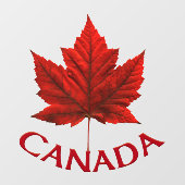 Canada Decal Canada Maple Leaf Window Decal Fensteraufkleber (Blatt)
