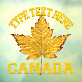 Canada Decal Sporty Custom Canada Window Stickers (Blatt 3)