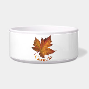 Canada Dog Dish Canada Maple Leaf Pet Souvenir Napf