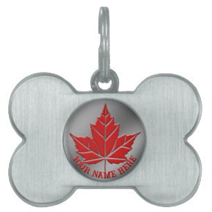 Canada Dog Tag Custom Canada Pet Tag Souvenirs Tiermarke