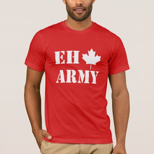 Canada Eh Army T-Shirt (Vorderseite)