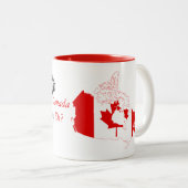 Canada Eh? Biber Kaffeetasse Tasse (VorderseiteRechts)
