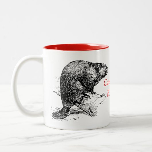Canada Eh? Biber Kaffeetasse Tasse (Links)