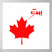 Canada Eh! Funny Canadian Pride Poster (Vorne)