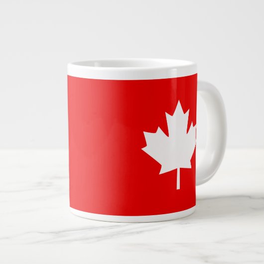 Canada Established 1867 Anniversary 150 Years Jumbo-Tasse (Vorderseite Rechts)